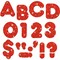 Trend Enterprises Red Sparkle 4" Casual Uppercase Ready Letters®, PK213 T1614 - alternate 1