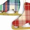 Martha Stewart Holiday Ice Skate Ornament 4 Piece Set in Red and Green 97150.04 - alternate 2