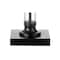 Jonathan Y Mason 30" Glass and Metal LED Table Lamp, Black/Clear, 2PK JYL1008A-SET2 - alternate 2