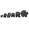 Drill America 6 Piece Carbon Steel NPT Pipe Tap Set (1/8" 1/4" 3/8" 1/2" 3/4" and 1" in Wooden Case) DWTPT1/8-1SET - alternate 2
