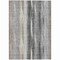 Homeroots 5' X 8' Khaki Ivory And Gray Botanical Leaves Washable Indoor Outdoor Area Rug 581943 - alternate 2