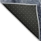 Homeroots 5' X 8' Navy Blue Black And Gray Abstract Washable Indoor Outdoor Area Rug 603168 - alternate 2