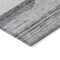 Homeroots 3' X 5' Denim Blue Ivory And Gray Abstract Washable Indoor Outdoor Area Rug 615260 - alternate 2