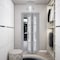 Sartodoors Sliding Closet Bi-fold Doors Grey Solid Core Modern Interior VEREGIO7412BF-GRE-64 x 96 (2* 32x96) - alternate 2