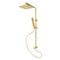 Kingston Brass Wall Mount Rain Drop Shower System with Hand Shower, Brushed Brass KSG2627D - alternate 1