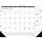 House Of Doolittle Monthly Desk Pad Calendar, Black & White Doodle, 12 Months, Jan-Dec, 22 in x 17 in 187 - alternate 1