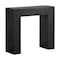 Alaterre Furniture Stockyard Solid Wood Console Table 36 in Modern Farmhouse Small Entryway Table AFTBL-034 - alternate 2