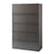 Hirsh 42" W 5 Drawer Lateral File Cabinet, Medium Tone, A4/Legal/Letter 19832 - alternate 2