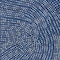 Homeroots 9' X 12' Navy Blue Gray And Ivory Polka Dot Washable Indoor Outdoor Area Rug 599062 - alternate 2