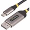 Startech.Com 10ft (3m) USB-C to DisplayPort Adapter Cable, 8K 60Hz, 4K 144Hz, HDR, USB Type-C to DP 1.4 Video Co 142-USBC-DP-8K-10F - alternate 1