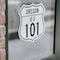 Signmission Oregon Route Marker Shield Sign Us 101, 4 inch X 4 inch, Vinyl Decal, 5PK SHI-D-5PACK-4-427 - alternate 2