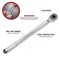 Performance Tool 1/4 in. Click Torque Wrench, 200 in/lb, Chrome Plated M201 - alternate 2