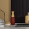 Uniquewise "31.5"" Tall Handcrafted Bamboo Floor Vase, Burgundy and Natural" QI003353R.L - alternate 2