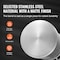 Vevor 42QT Stainless Steel Stockpot Cooking Kitchen Sauce Pot with Basket Lid Handle SP42QT354006S - alternate 2
