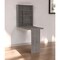 Homeroots 24" Light Gray Floating Desk 403794 - alternate 2