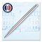 Waterman Hemisphere Ballpoint Pen, Retractable, Medium 1mm, Blue Ink, Stainless Steel/Palladium-Chrome Barrel S0920470 - alternate 2