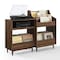 Crosley Liam 2-Piece Record Player Stand And Vinyl Storage Set KF13123WA - alternate 1