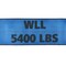 Mytee Products 4 in x 5 ft Roll Off Container Blue Winch Strap w/ Large Flat Hook for Truck, 4PK WS4x5CH-Bx4 - alternate 2