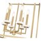 Z-Lite Gaultier  Modern Gold 6 Light Chandelier 6100-21MGLD - alternate 2