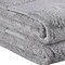 Homeroots Light Gray Cotton 36" X 72" Quick Dry Terry Cloth Bath Sheet 700346 - alternate 2