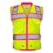 Dome75 OMNI Series HiVis Class 2 Heavy Duty Contrast Utility Vest with ProPocket MD OV6124 - alternate 1
