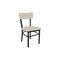 Bfm Seating Bristol Chair - Grade 4 Upholstered Seat & Back - Steel Frame - Sand Black Finish 4301CSTT005-SB - alternate 1