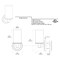 Gatco Latitude II Single Sconce, Chrome 1680 - alternate 2