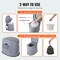 Vevor Portable Toilet Flush Travel Camping 3.2 Gal Commode Potty Outdoor Indoor Air pump10L - alternate 2