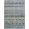 Homeroots 8' X 10' Teal Blue Light Blue And Gray Striped Washable Indoor Outdoor Area Rug 605696 - alternate 2