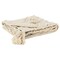 Homeroots 50" X 60" Natural Cotton Woven Geometric Throw Blanket with Tassels 518847 - alternate 1