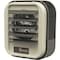Qmark Wall/Ceiling Electric Unit Heater, Fan Forced , 1 or 3 Phase, 208/240VAC, 16in H x 14in W x 7-1/2in D MUH0521 - alternate 1