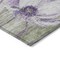 Homeroots 9' X 12' Purple And Lavender Floral Washable Indoor Outdoor Area Rug 582768 - alternate 2