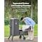 Vevor Charcoal Offset Smoker Heavy-Duty BBQ Smoker with Side Firebox & 6 Grates KY9072 - alternate 2
