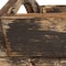 Homeroots 20in Dark Brown Reclaimed Wood Handmade Serving Tray With Handles 724223 - alternate 2