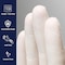 Safety Zone Synthetic Vinyl Powder Free 4 mil Exam Gloves - Beige, Sm - Case of 1000 VTX992 - alternate 2