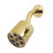 Kingston Brass 3" Round Raindrop Brass Shower Head with 5-3/8" Shower Arm, Polished Brass K238A2CK - alternate 1