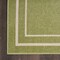 Homeroots 5' X 7' Green And Ivory Indoor Outdoor Area Rug 545510 - alternate 2