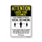 Signmission PSA, Liquor Store Customers Practice Social Distancing, 14in X 10in Decal, OS-NS-D-1014-25361 OS-NS-D-1014-25361 - alternate 1