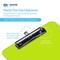Davis Group Plastic Clipboard, Flat Clip, Transparent Neon Green, 6PK 4833-24-06 - alternate 2