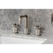 Kingston Brass Widespread Bathroom Faucet with Push Pop-Up Drain, Brushed Nickel KS1418RNK - alternate 2