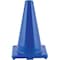 Champion Sports High Visibility Flexible Vinyl Cone, 12in, Royal Blue, PK3 C12BL - alternate 1