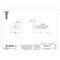 Tamper-Pruf Screws Tamper Resistant Screw, 3/4 in, Zinc Plated Finish, Steel, Flat Head Torx Drive, 50 PK 490610 - alternate 3