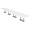 Skutchi Designs Rectangle Conference Table With Power Unit, 48 in W, 264 in L, White HAR-REC-48X264-DOU-W960-NA - alternate 1