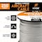 Xpose Safety 7 x 19 Galvanized Steel Aircraft Cable Wire, 1/4, 250' Reel, 7,000 lb Break Strength Rope GAC14-250-X - alternate 3