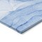 Homeroots 2' X 3' Blue Abstract Washable Non Skid Indoor Outdoor Area Rug 559730 - alternate 2