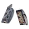 Officemate Deluxe 3-Hole Punch, 9/32" Holes, Silver/Navy 90102 - alternate 2