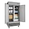 Koolmore 39 in. Commercial Stainless Steel 2-Door Reach-In Refrigerator, 30 cu. ft. RIR-2D-SS35C - alternate 3