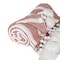Homeroots 50" X 60" Rust Woven Cotton Striped Throw Blanket with Tassels 548932 - alternate 3