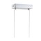 Jonathan Y Conley 39.5" Dimmable Adjustable Integrated LED Metal Linear Pendant, Chrome JYL7023A - alternate 2