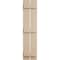 Ekena Millwork Rustic Two Board Spaced Board-n-Batten Sandblasted Faux Wood Shutters, 11 1/2W x 64H, PR SHUBSS11X64SDPR - alternate 2